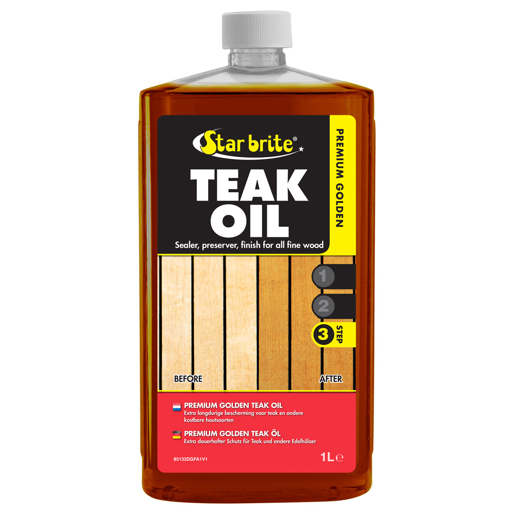 Starbrite premium golden teak oil 1000 ml 1