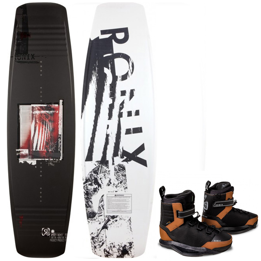 Ronix Kinetik wakeboard set 144 cm met Diplomat bindingen foto 1