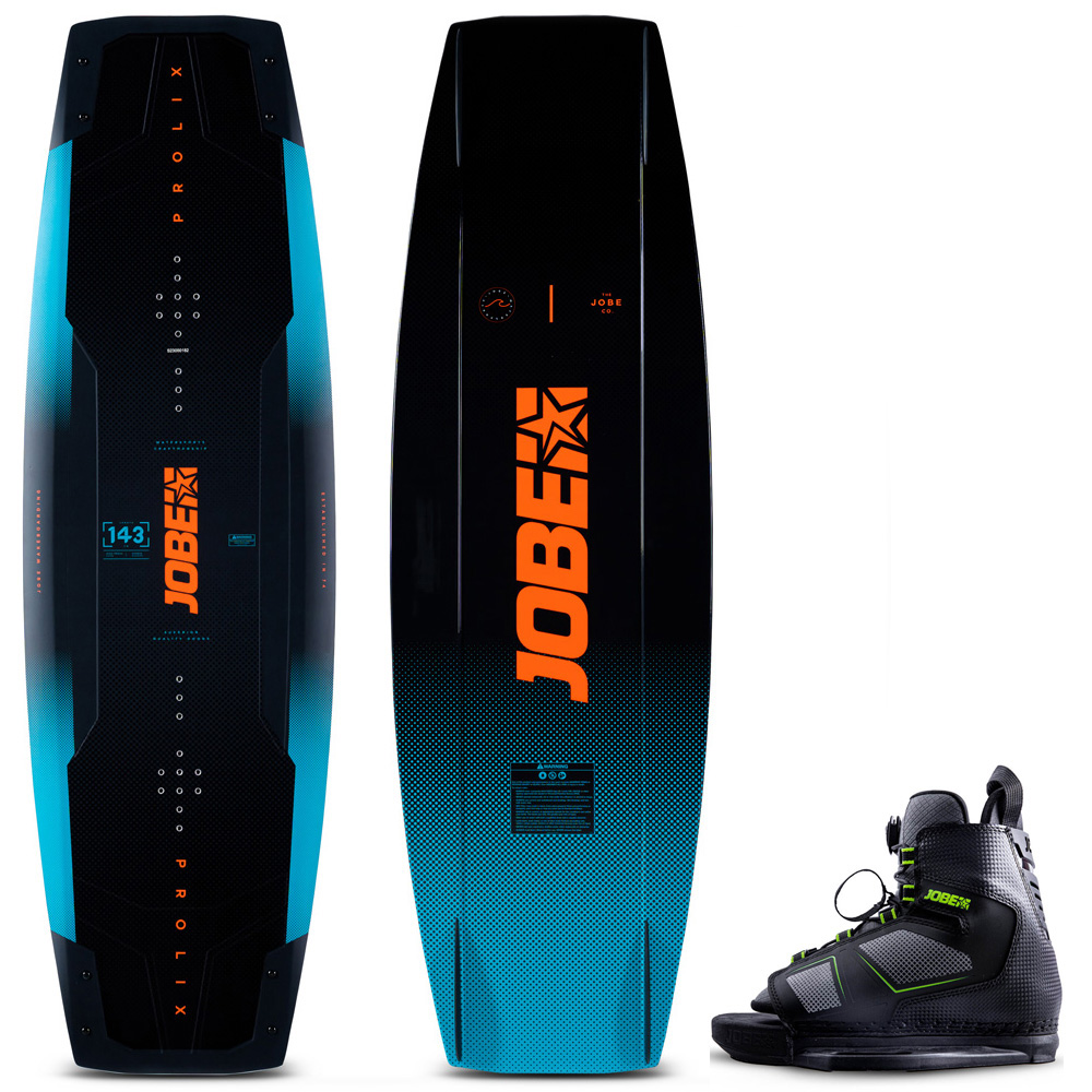 Prolix wakeboard 134 cm en Unit bindingen set