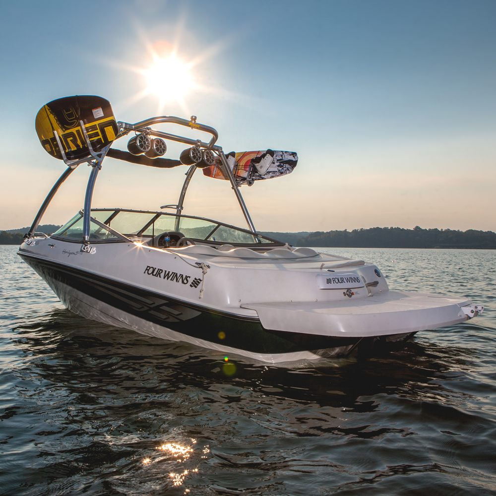 Monster MT1 wakeboard tower polished 9